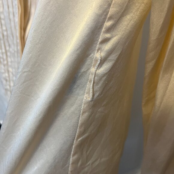 Cream Talbots silk blouse - Picture 6 of 11